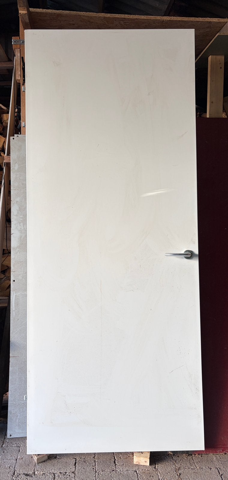 Opdek deur zo goed als nieuw, Ophalen of Verzenden, Binnendeur, 200 tot 215 cm
