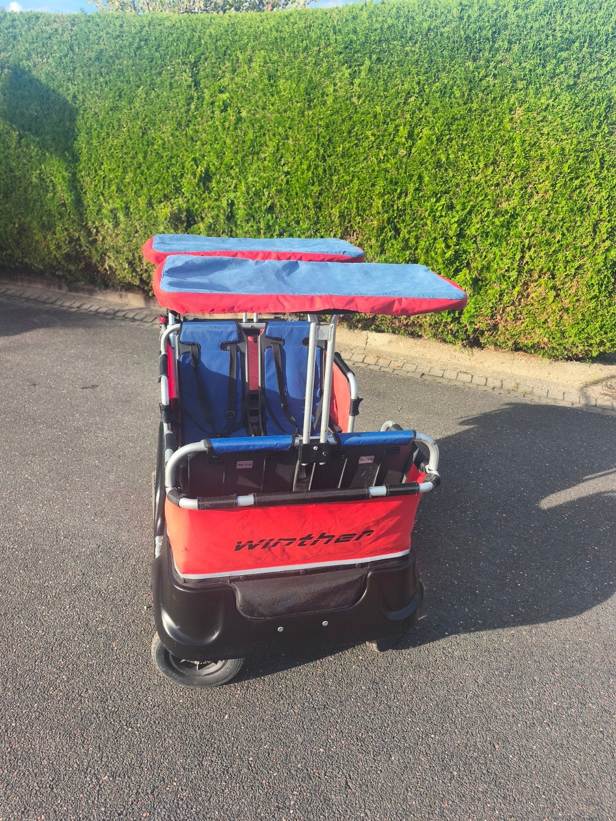 Winther Turtle Kiddybus 4 kinderen  KDV gastouder, Ophalen of Verzenden, Gebruikt, Kinderwagen of Buggy