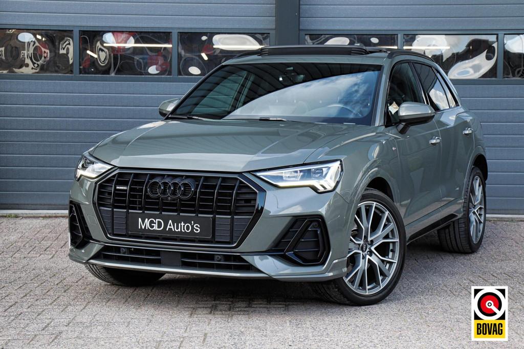 Audi Q3 45 TFSI Quattro 3x S-Line /LED/PANODAK/SFEERVERL/360, Automatische klimaatregeling, Gebruikt, Huisgarantie, 14 km/l