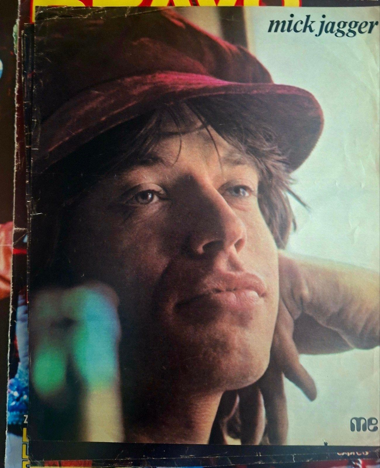 Mick Jagger Poster - Vintage Muziek Poster, Ophalen of Verzenden, A1 t/m A3, Muziek, Rechthoekig Staand