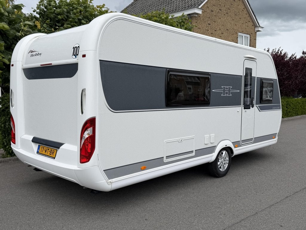 Hobby Excellent 540 WLU Mover,complete badkamer., Rondzit, Bedrijf, 5 tot 6 meter, Overige typen
