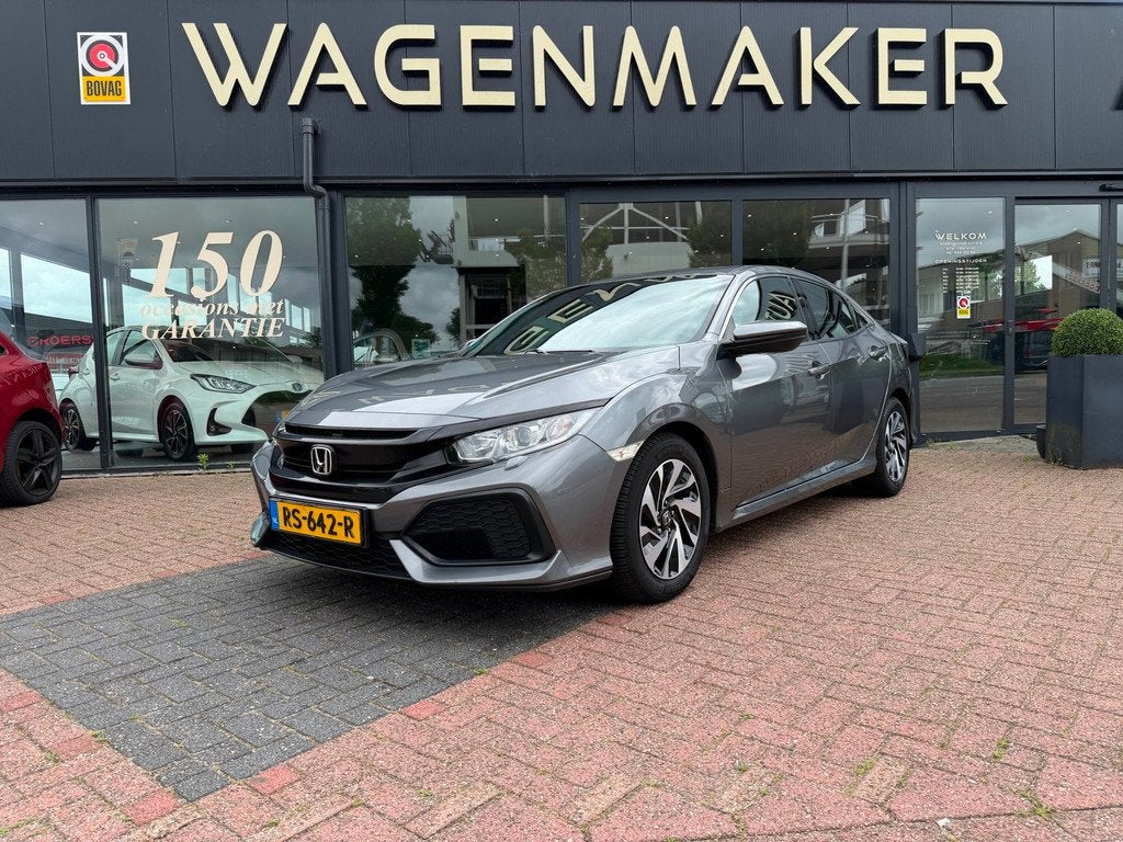 Honda Civic 1.0 i-VTEC Comfort Clima|ACC|Stoelvw|DealerOH!, Auto's, Honda, Bedrijf, Te koop, Civic, ABS, Adaptive Cruise Control
