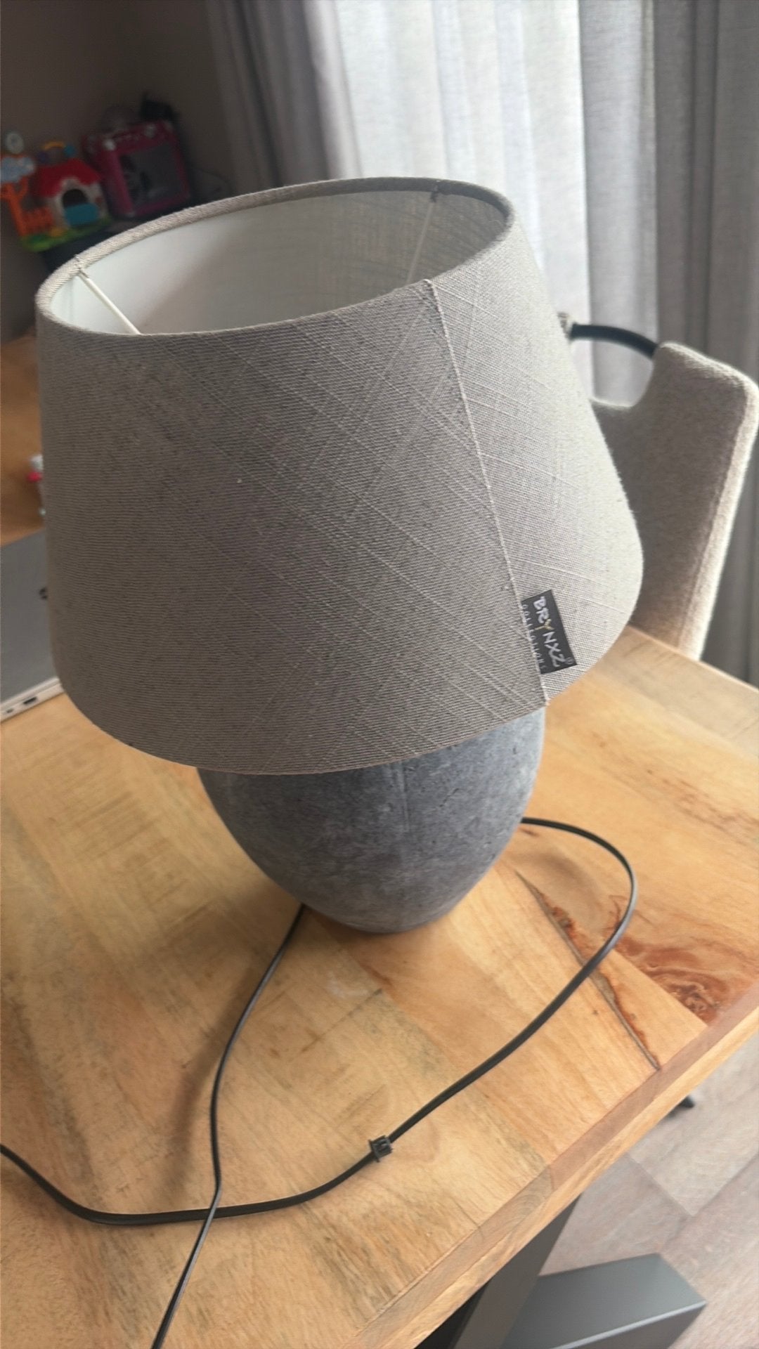 Brynxz lamp, Huis en Inrichting, Ophalen, Zo goed als nieuw, Rond