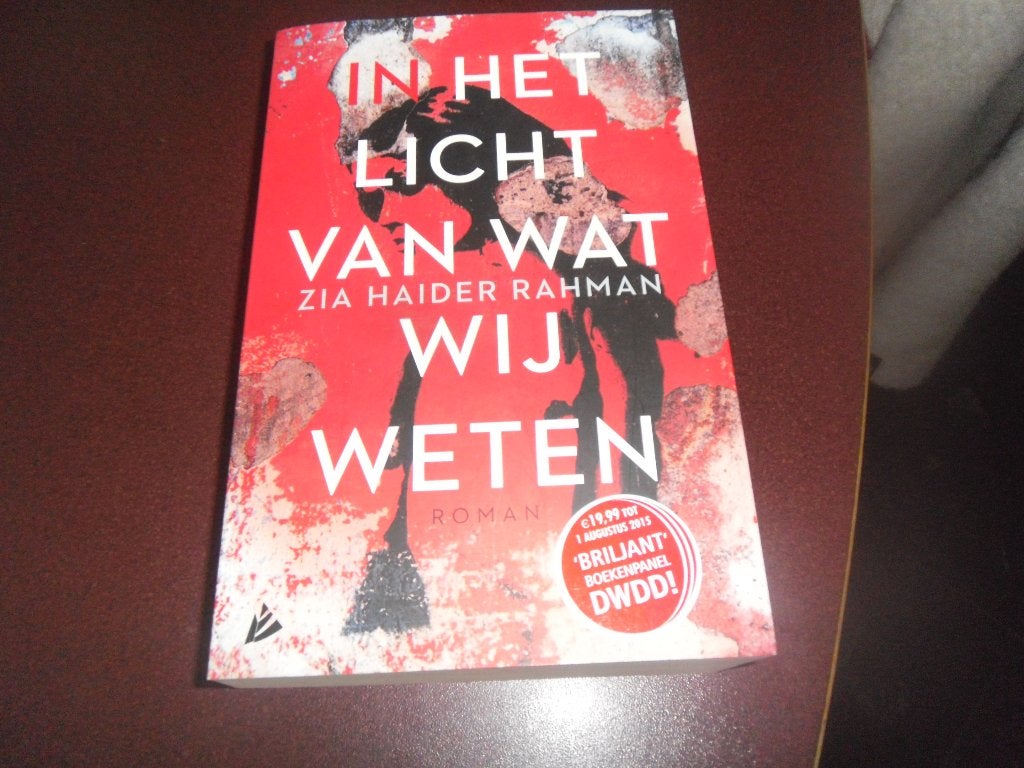 in het licht van wat wij weten, zia haider rahman, Ophalen of Verzenden, Zo goed als nieuw
