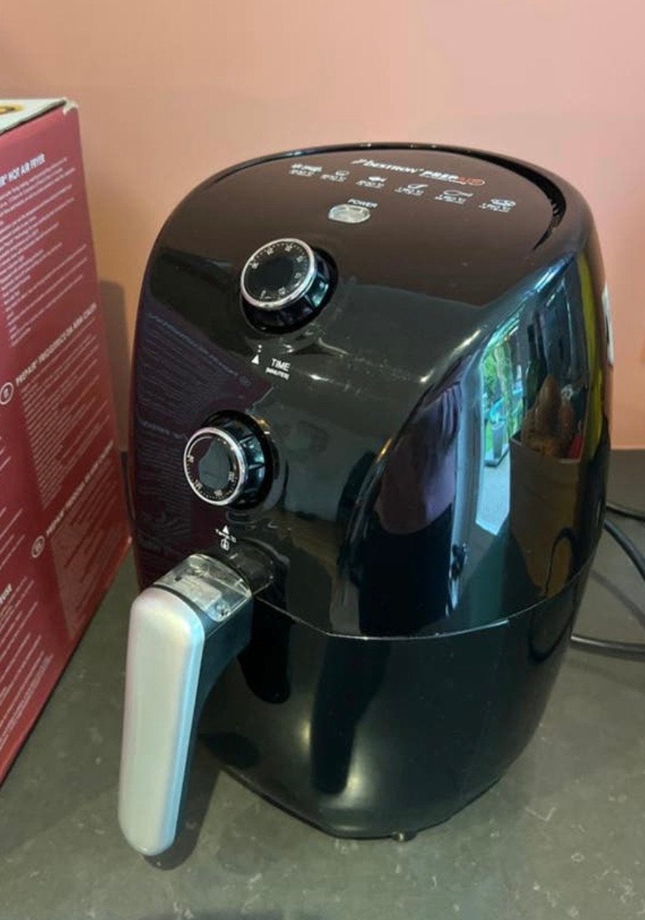 Bestron AAF300 Heteluchtfriteuse - Zwart, 1.5L, Witgoed en Apparatuur, Frituurpannen, 1 tot 2 liter, Ophalen of Verzenden, Zo goed als nieuw