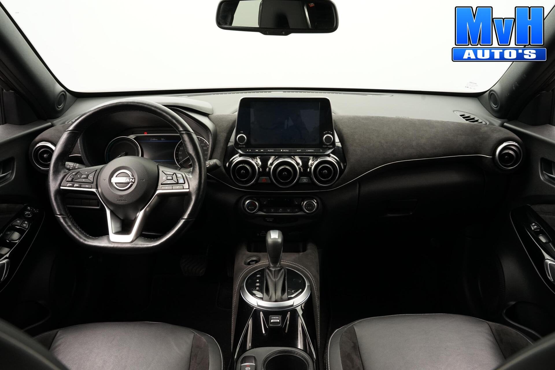 Nissan Juke 1.6 Hybrid Tekna|TREKHAAK|360CAM|STOEL/STUUR.V, Auto's, 1300 kg, Gebruikt, Origineel Nederlands, Bedrijf