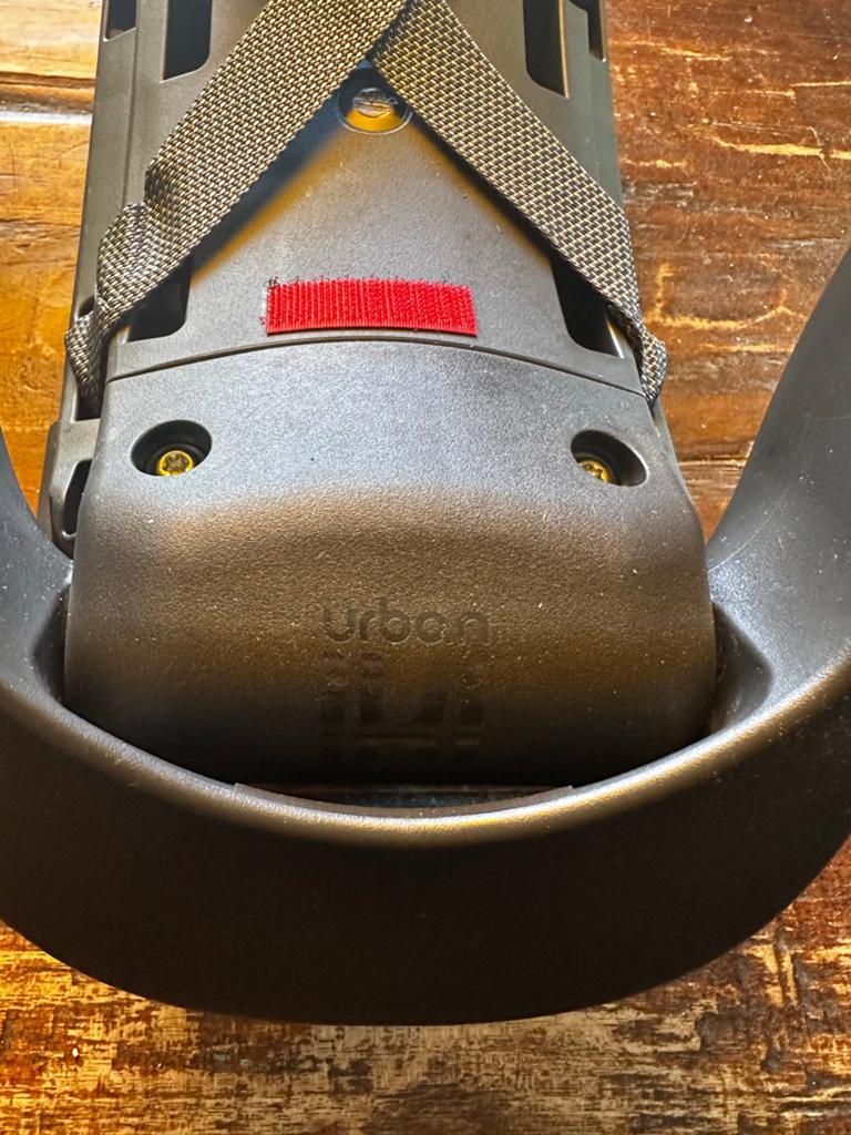 Iki Urban Junior fietszitje (dragermontage), Achterzitje, 22 t/m 36 kg, Ophalen of Verzenden, Gebruikt