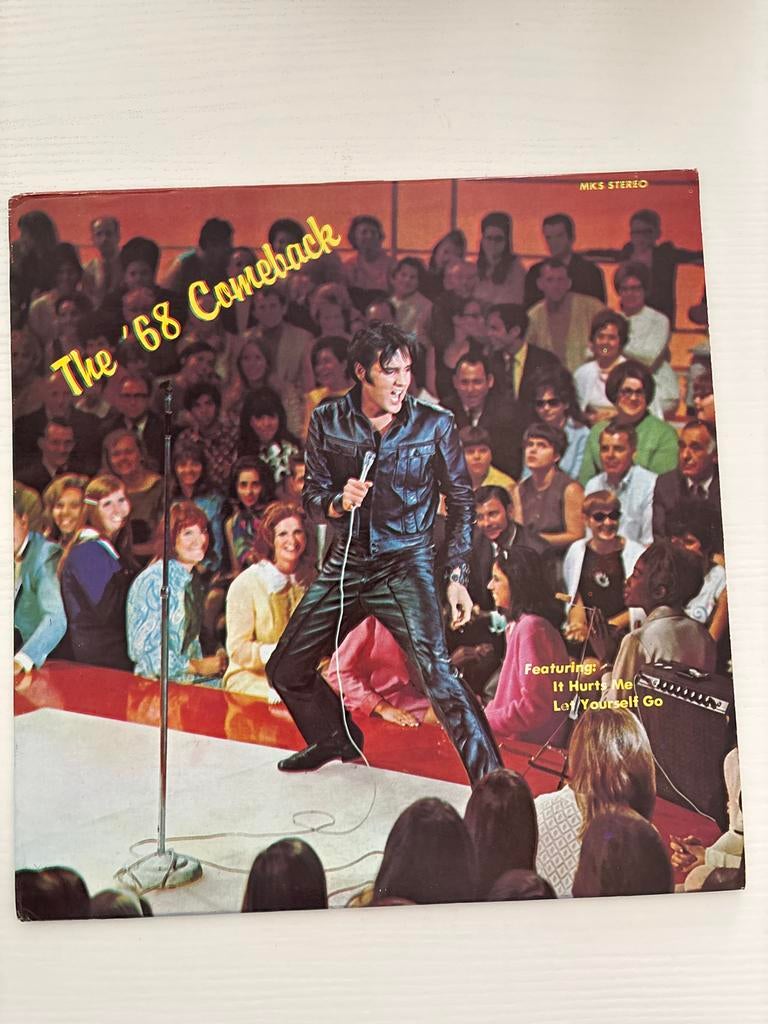 Elvis Presley - The '68 Comeback (Bootleg LP) met spelfout, Ophalen of Verzenden, Zo goed als nieuw, Cd of Plaat