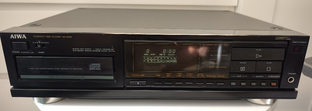 AIWA XC-002 CD Player (Vintage, Multibit PCM56P), Ophalen of Verzenden, Gebruikt, Overige merken