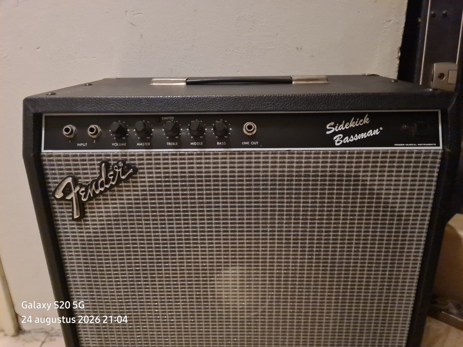 Fender Sidekick Bassman 15 inch speaker - versterker defect, Ophalen of Verzenden