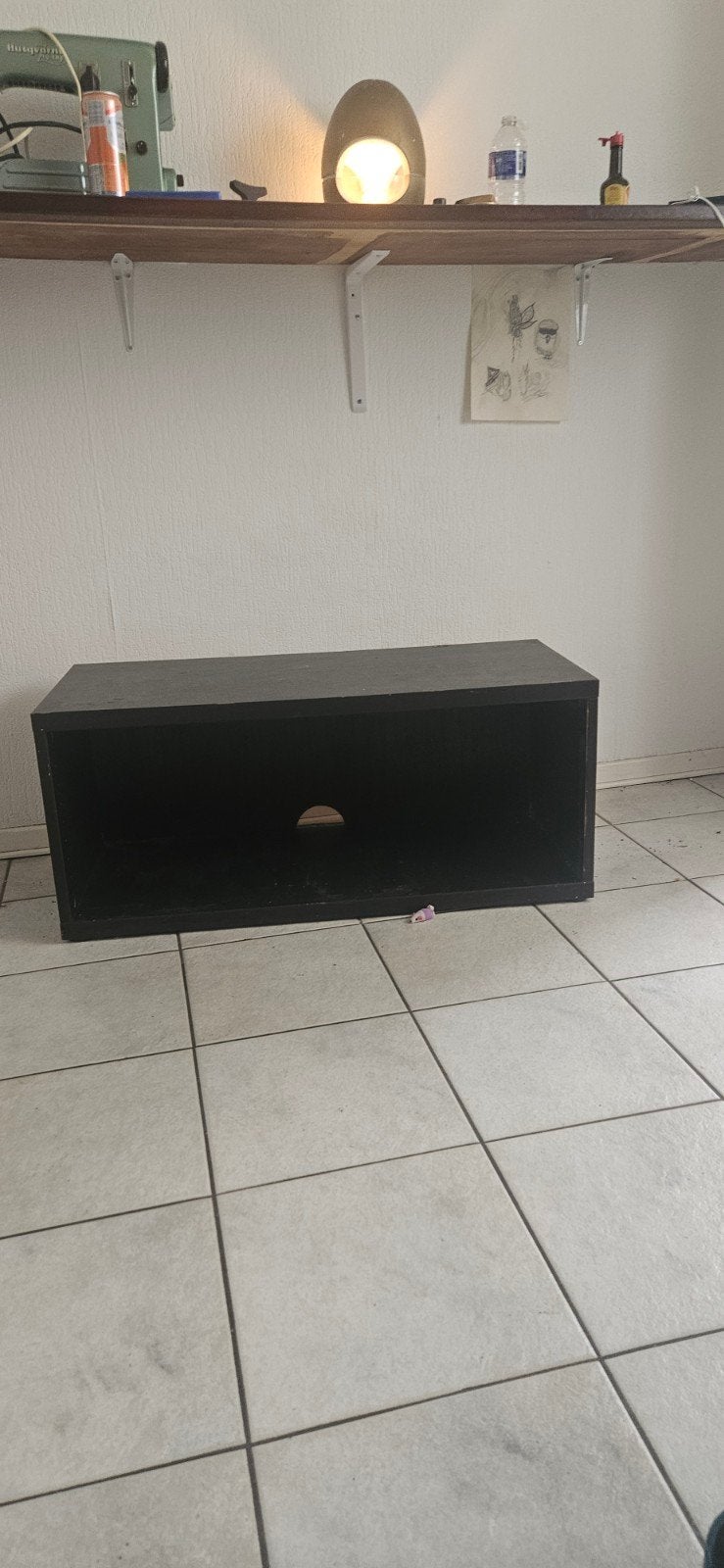 tv meubel, Ophalen, Gebruikt, 25 tot 50 cm, Minder dan 100 cm