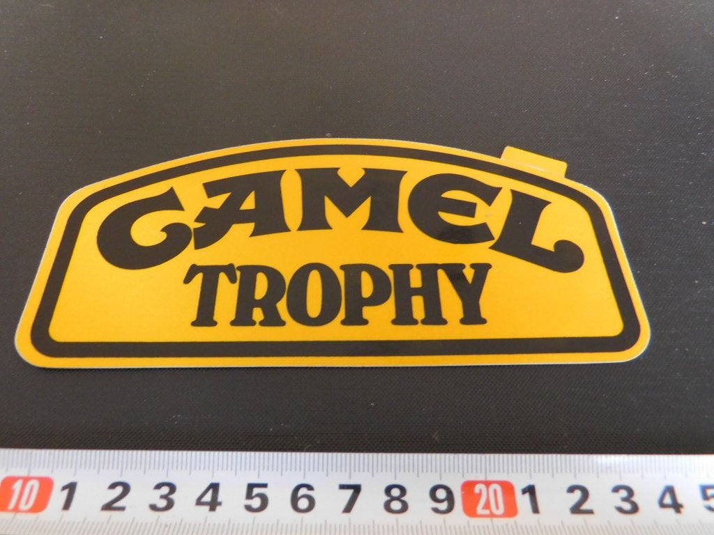 sticker reflecterend logo CAMEL TROPHY, Ophalen, Zo goed als nieuw