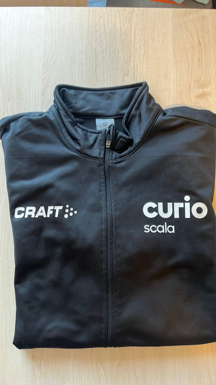 Craft Curio Scala Trainingsjack Zwart Maat M, Maat 48/50 (M), Zwart, Nieuw, Ophalen of Verzenden