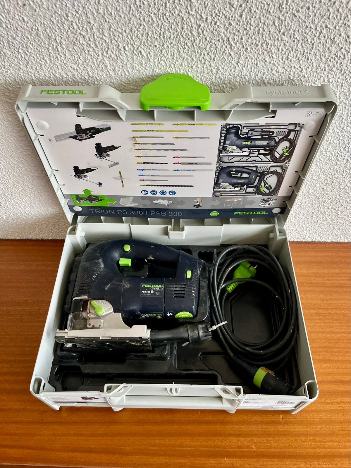 Festool ps300 eq plus, Decoupeerzaag, Ophalen of Verzenden, Zo goed als nieuw, 30 tot 70 mm