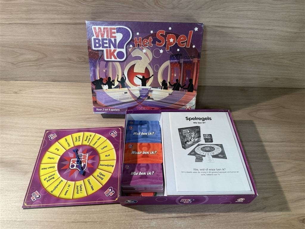 Wie ben ik het spel - sbs - s6055