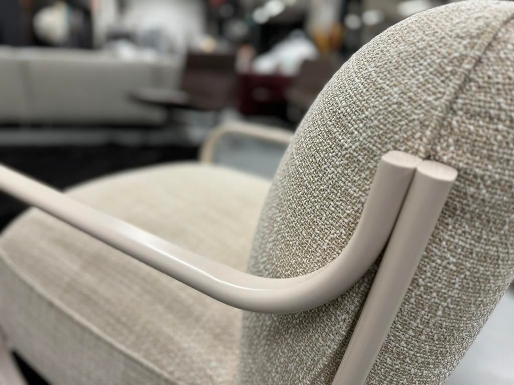 Nieuw Pode Chap Fauteuil Migo stof Design stoel Scallop, Huis en Inrichting, Fauteuils, Nieuw, 75 tot 100 cm, Stof, Pode