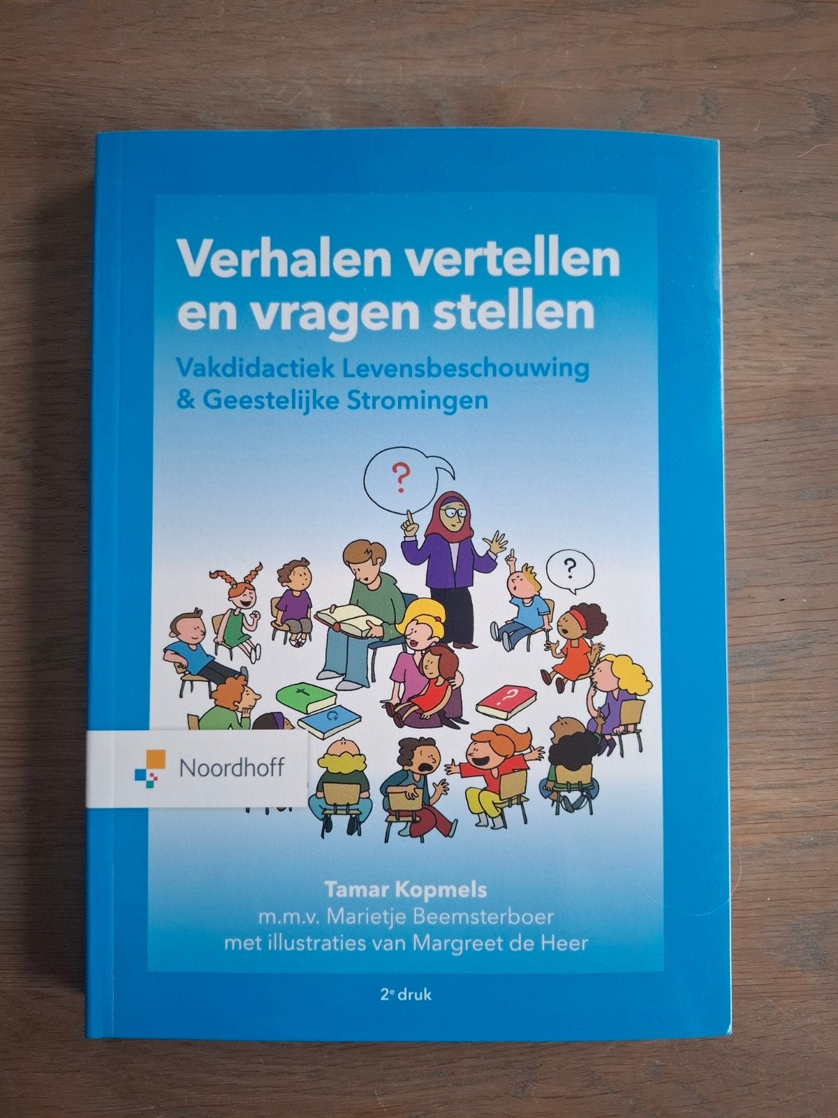 Tamar Kopmels - Verhalen vertellen en vragen stellen (pabo), Boeken, Godsdienst en Levensbeschouwin, Ophalen of Verzenden, Zo goed als nieuw