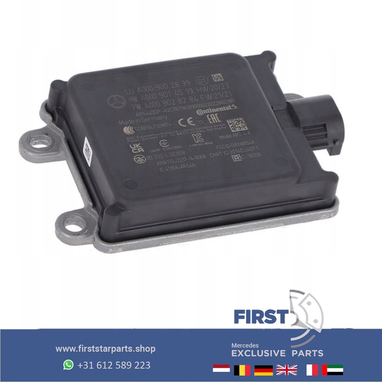 Foto 2 van Radar sensor afstand A0009002839 Mercedes W177 W247 W118 W16