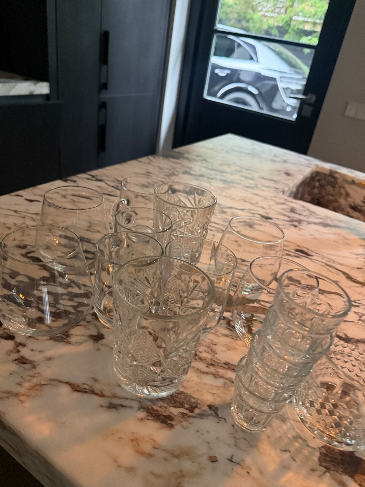 Diverse glazen - gratis af te halen, Ophalen, Zo goed als nieuw, Overige merken, Glas