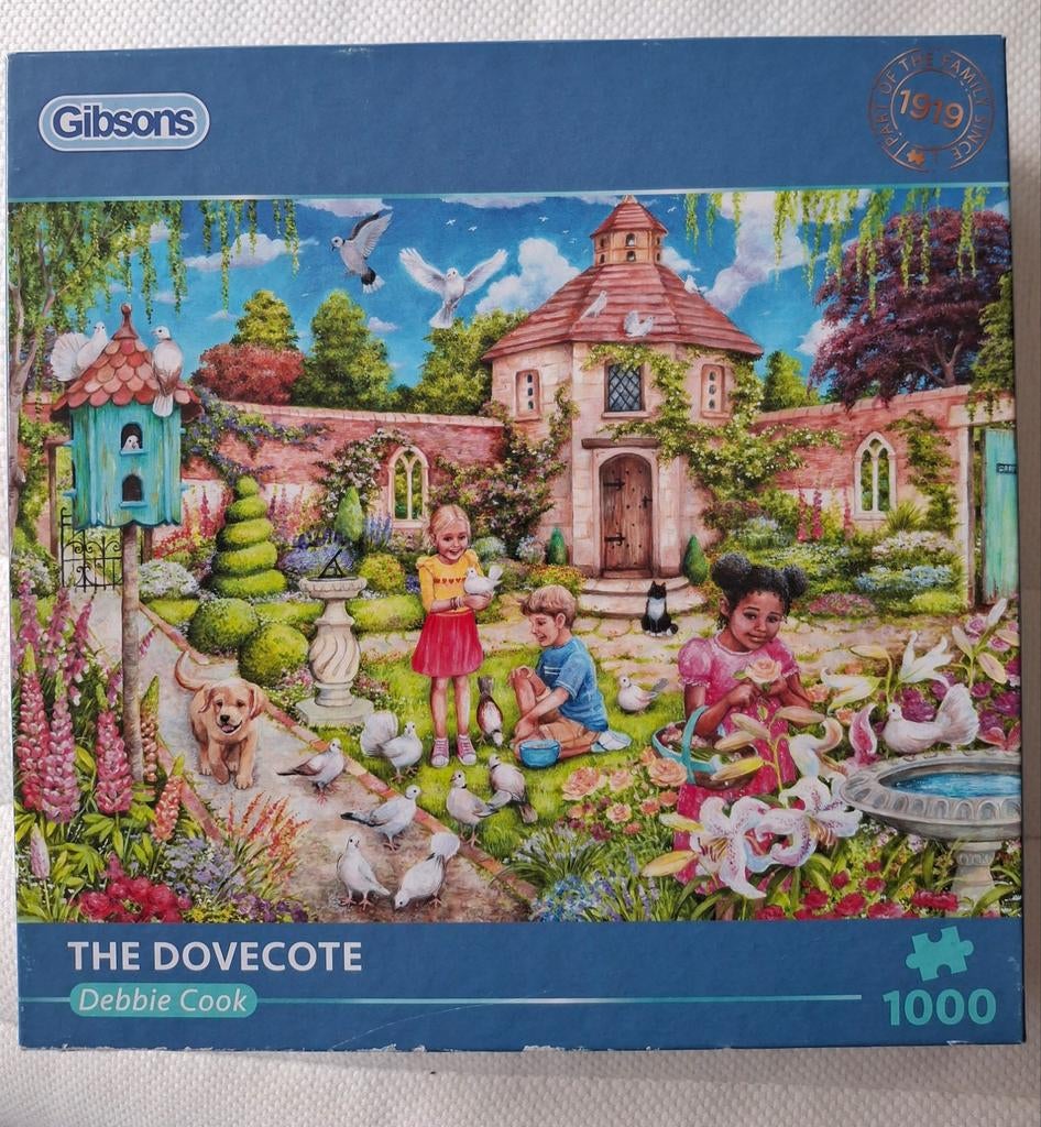 Gibson puzzel The Dovecote 1000 stukjes, Ophalen of Verzenden, 500 t/m 1500 stukjes, Zo goed als nieuw