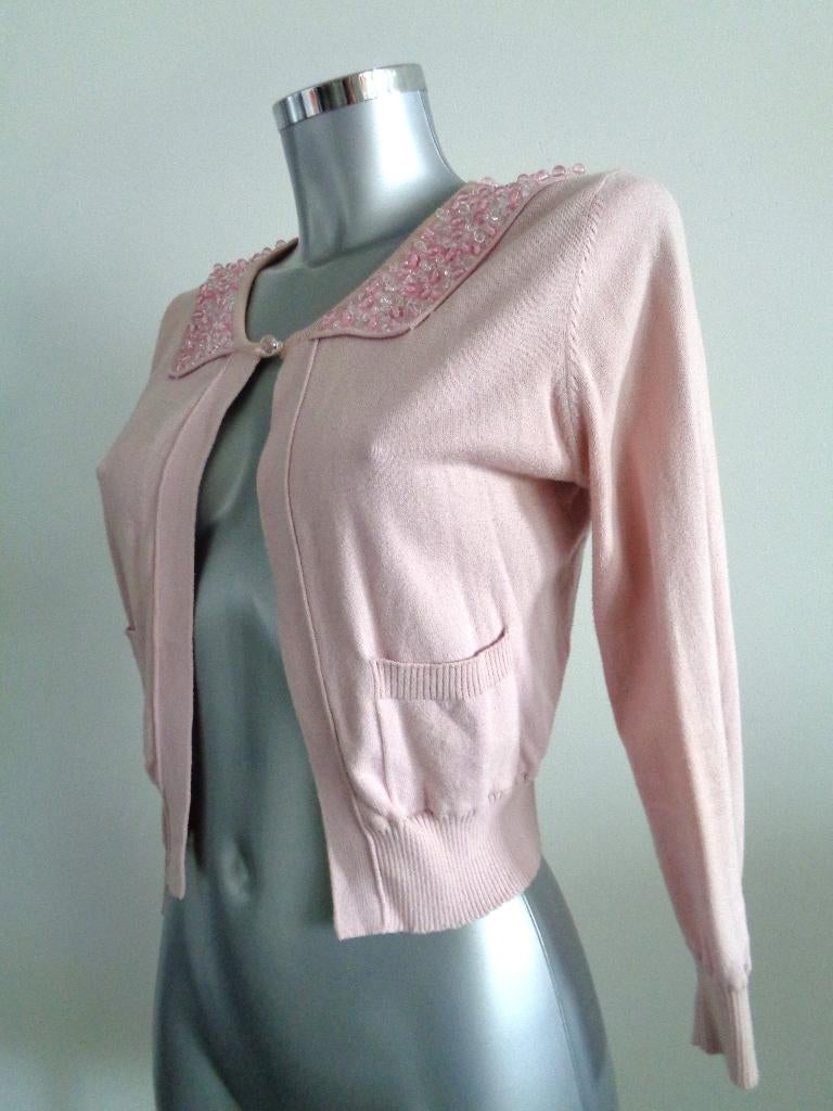 Essentiel Antwerp bolero vestje, roze, maat Medium, Maat 38/40 (M), Verzenden, Zo goed als nieuw, Essentiel Antwerp