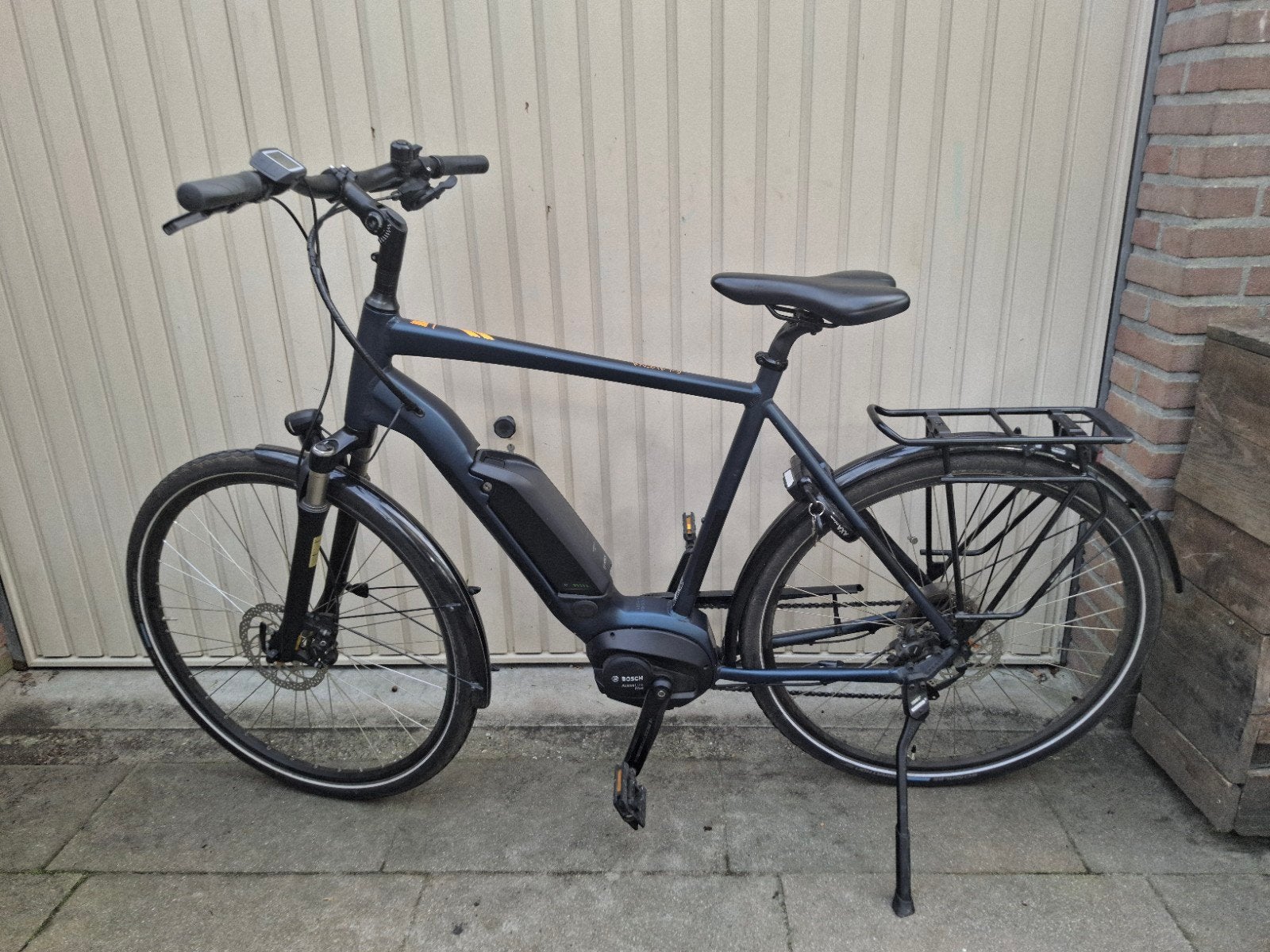 mooie stevens 28 inch 10v heren ebike bosch middenmotor, Ophalen, Zo goed als nieuw, Overige merken, Versnellingen