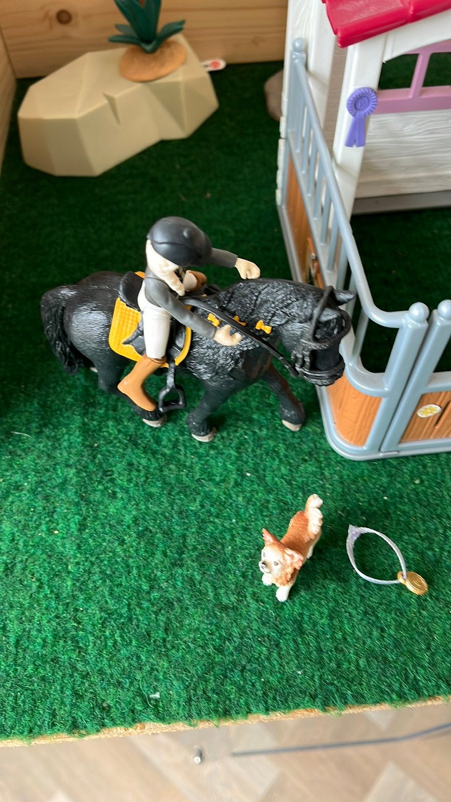 Schleich stalletje met Princess, Ophalen of Verzenden, Zo goed als nieuw