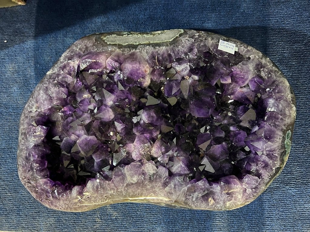 Amethist Cluster (122) 55,5 kg, diep paarse kleur, top stuk!, Ophalen of Verzenden, Mineraal