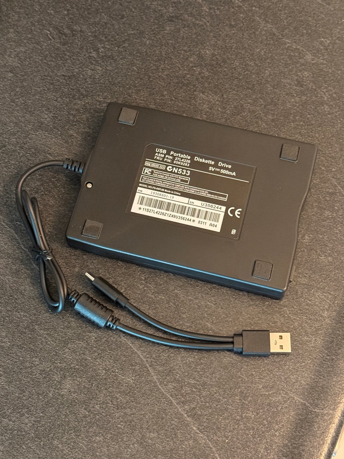 Floppy Disk Reader, Computers en Software, Optische drives, Gebruikt, Ophalen of Verzenden, Extern, Overig