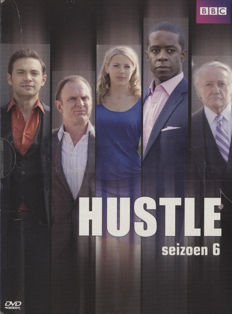 40) HUSTLE, seiz. 6 (3 disc): met Adrian Lester, Cd's en Dvd's, Dvd's | Tv en Series, Vanaf 6 jaar, Ophalen of Verzenden, Gebruikt