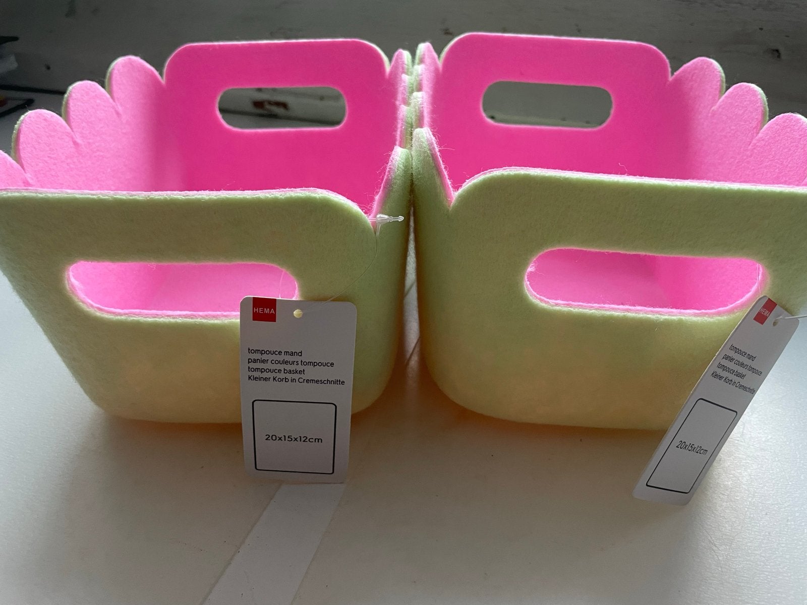 Nieuwe HEMA tompouce bakjes, Mand, Textiel, Nieuw, Ophalen of Verzenden