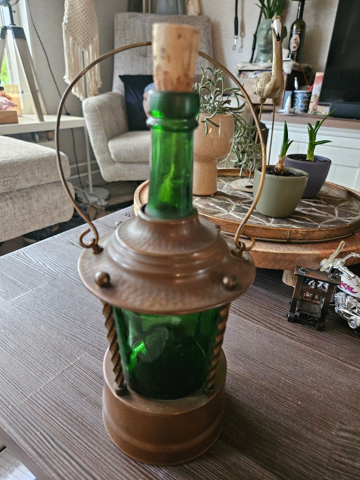 Reuge Zwitsers uurwerk vintage fles, Ophalen of Verzenden