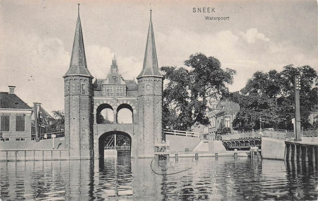 703-348-041 Sneek Waterpoort, Verzenden, Voor 1920, Friesland