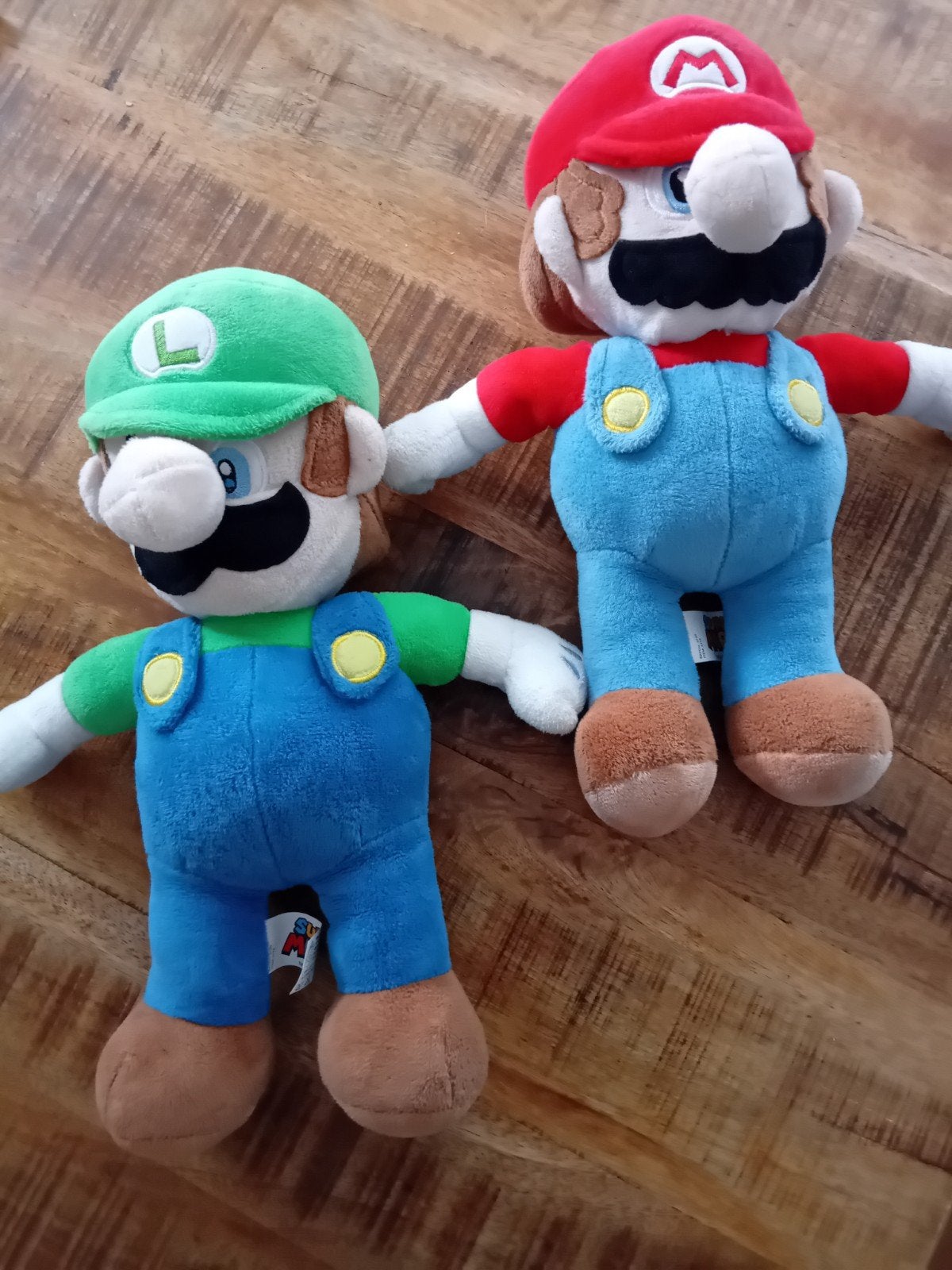 Super Mario en Luigi knuffels - Nieuw, Overige typen, Ophalen of Verzenden, Nintendo, Middelgroot (20 tot 80 cm)