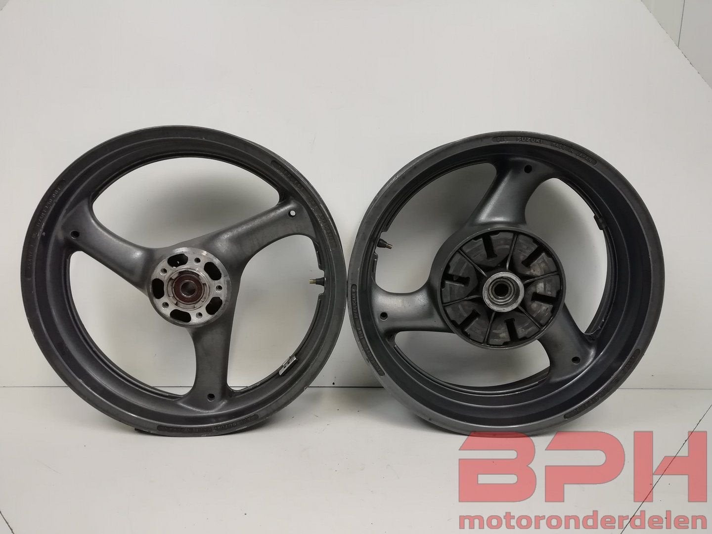 Velgen Suzuki GSX-R 750 1100 1990 t/m 1992 velg wiel 2 wiele, Gebruikt, -, -, Ophalen of Verzenden