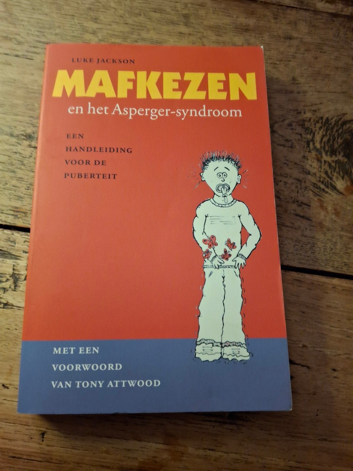 Luke Jackson - Mafkezen en het Asperger-syndroom, Boeken, Ophalen of Verzenden, Gelezen, Luke Jackson