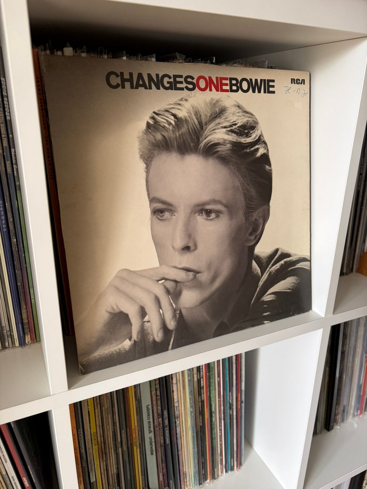 David Bowie - ChangesOneBowie vinyl, Cd's en Dvd's, Ophalen of Verzenden, Zo goed als nieuw, 12 inch, Poprock