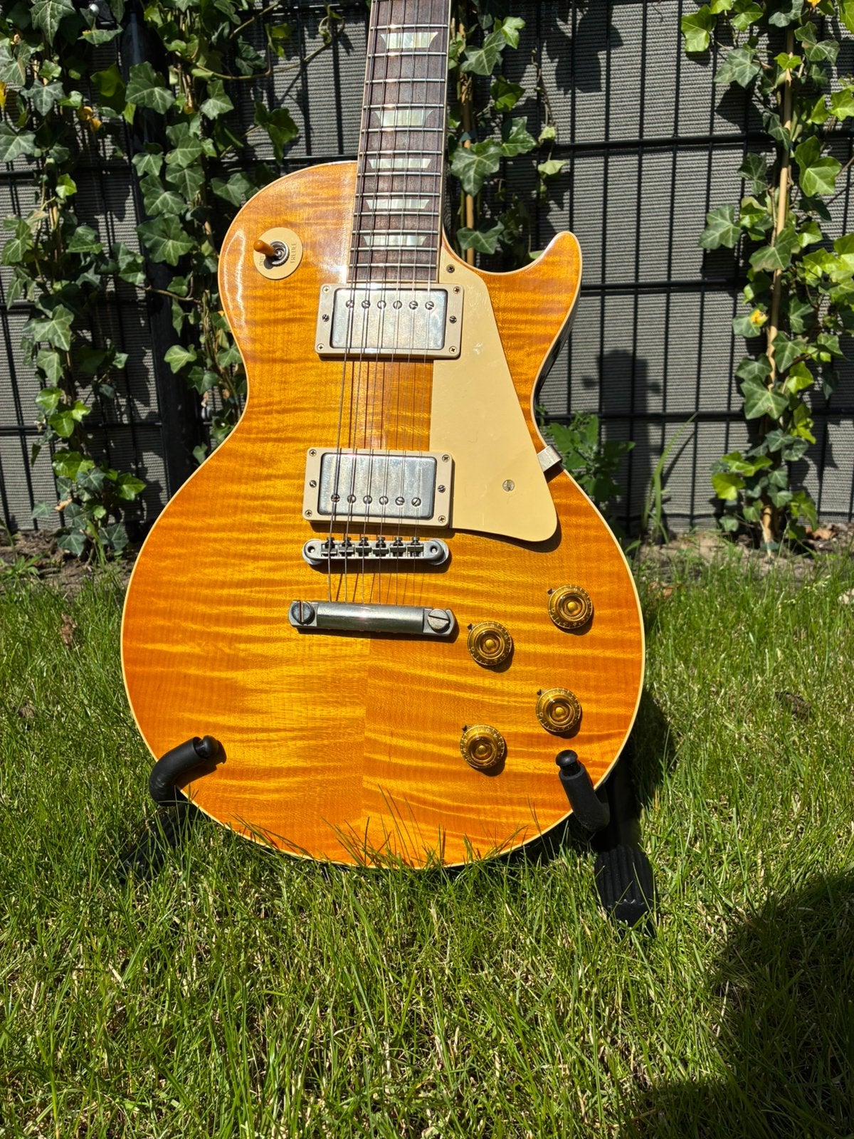 Gibson Les Paul R9 Lemonburst VOS (2022), Ophalen, Zo goed als nieuw, Solid body, Gibson