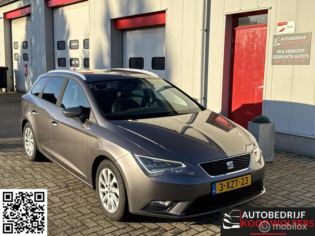Seat Leon ST 1.6 TDI LED CLIMA 110PK NAVI, Voorwielaandrijving, Euro 5, Gebruikt, 4 cilinders
