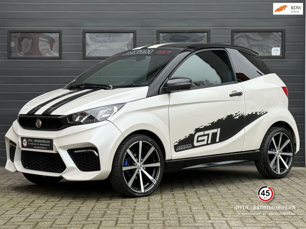 Aixam Coupé GTI Emotion Brommobiel 45km 2021 1eig 34dkm ZGA