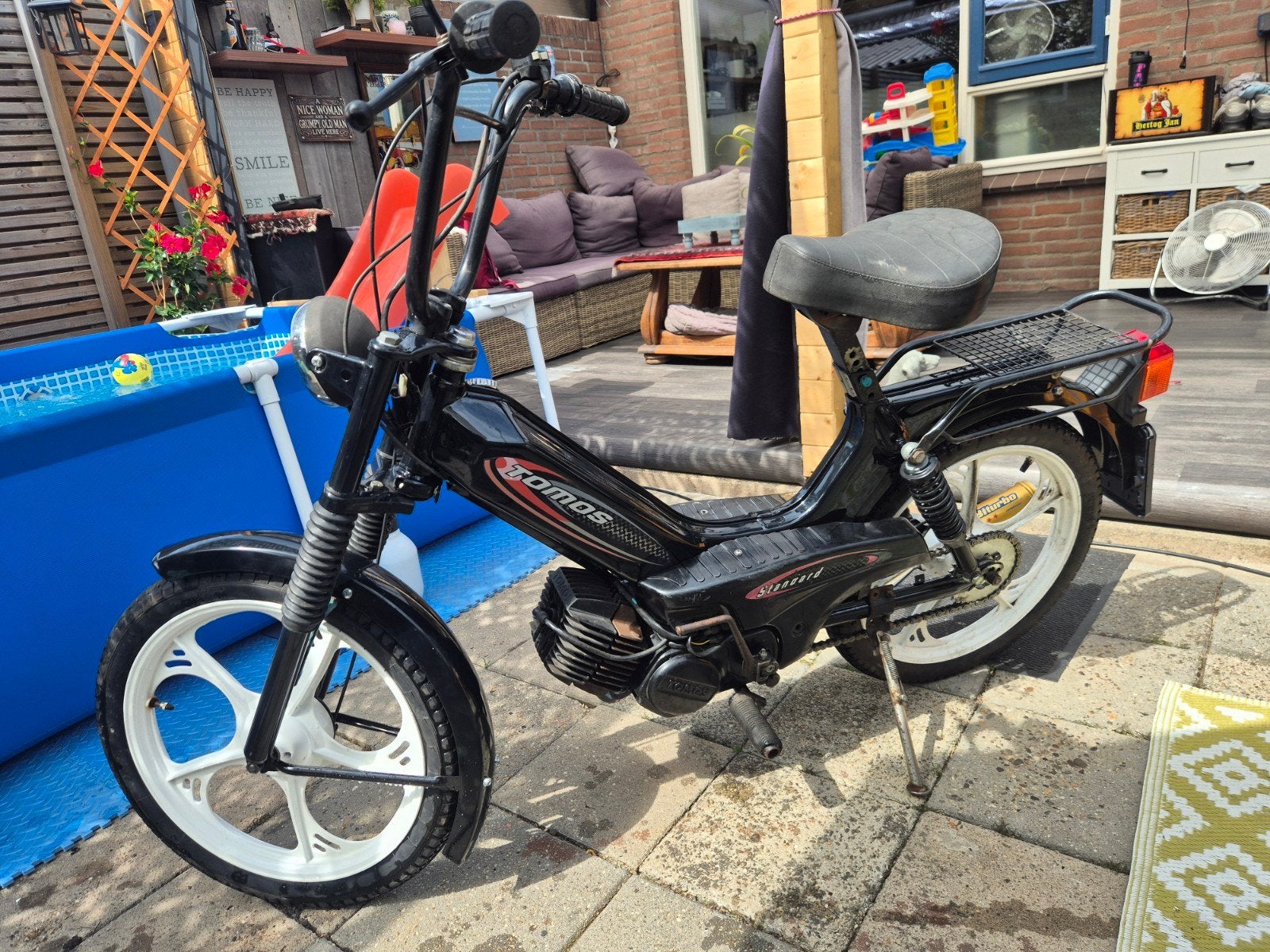 tomos snor 25km, Ophalen