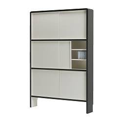 IKEA DROMME CD/DVD/Blu-ray kast, Huis en Inrichting, Ophalen, Gebruikt, 150 discs of meer, Hout