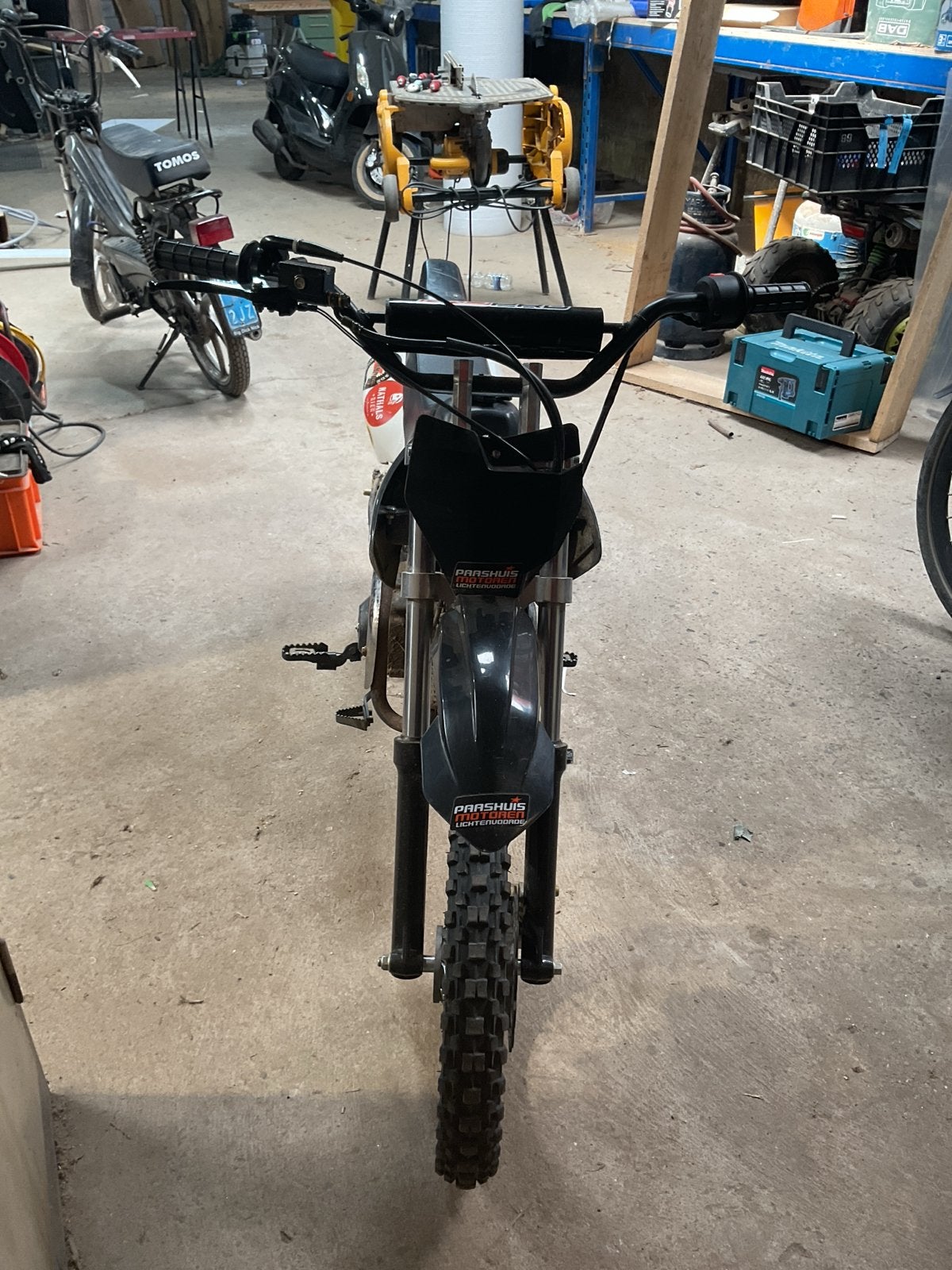 Pit bike 125cc, Fietsen en Brommers, Ophalen of Verzenden, Gebruikt, Schijfrem, Dirtbike
