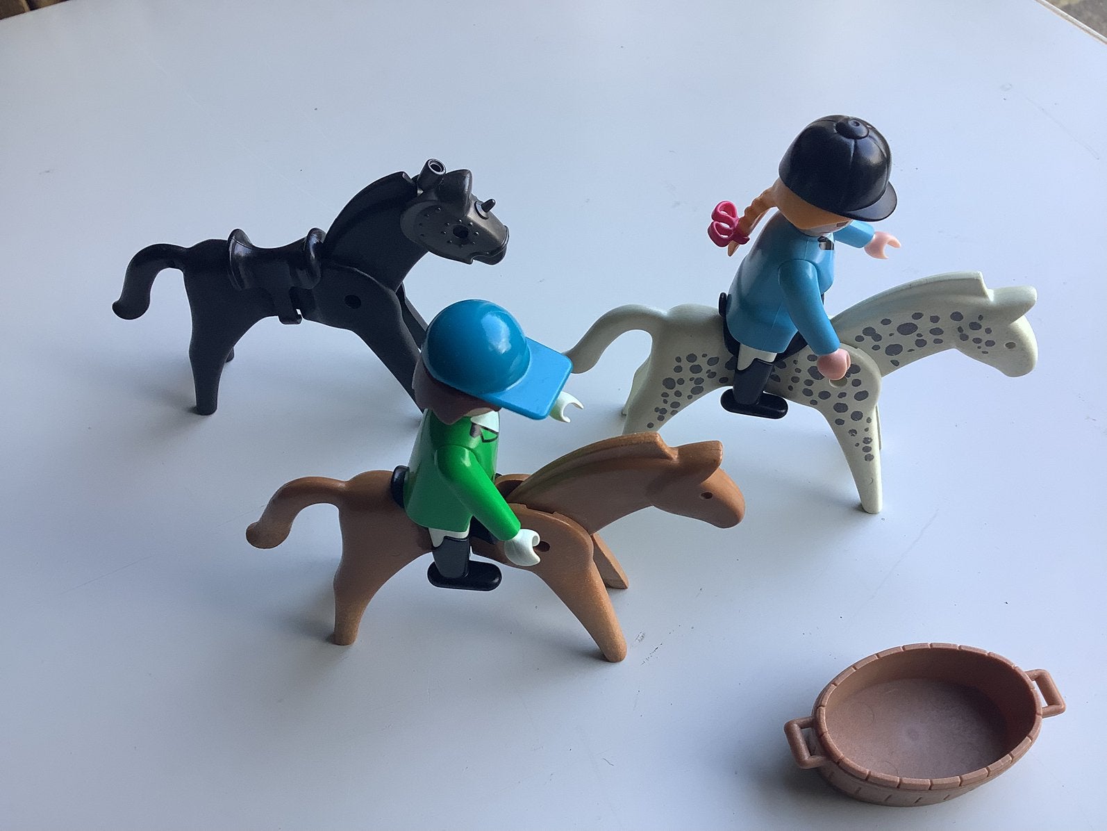 PLAY MOBIEL - Paard en ruiter, Ophalen of Verzenden, Gebruikt
