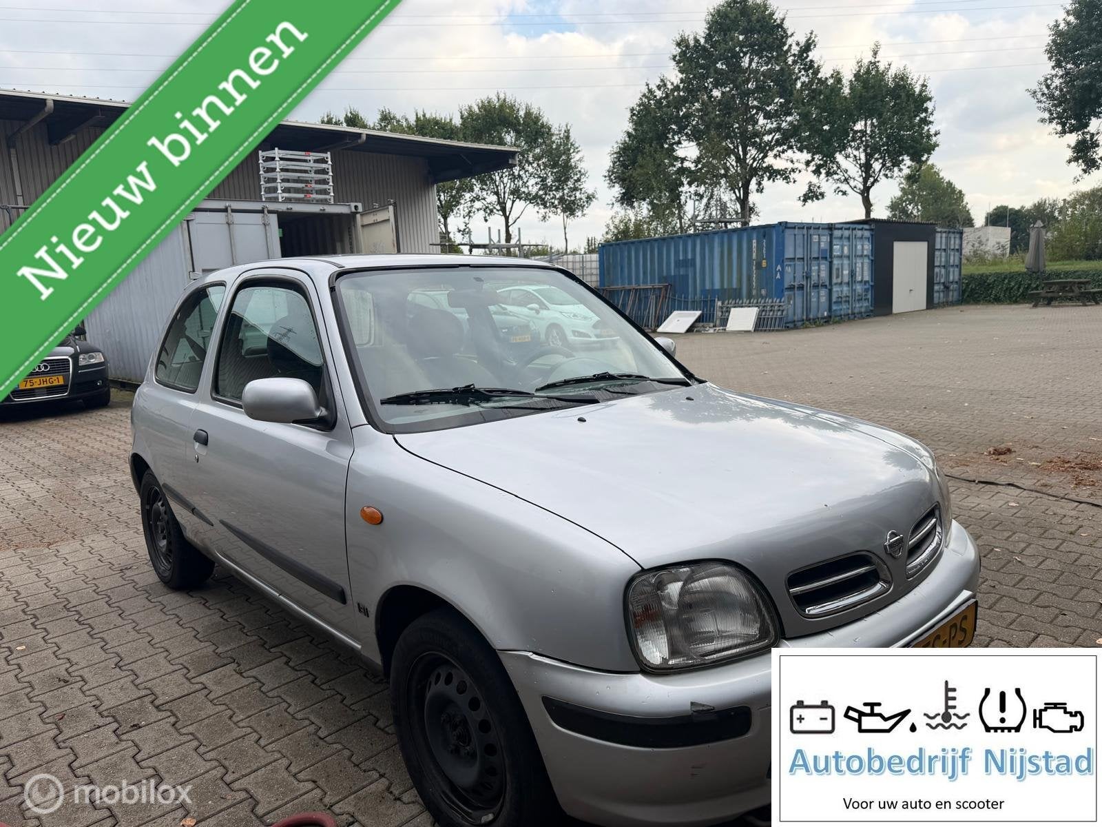 Nissan Micra 1.3 GX, Gebruikt, 4 cilinders, 840 kg, Origineel Nederlands