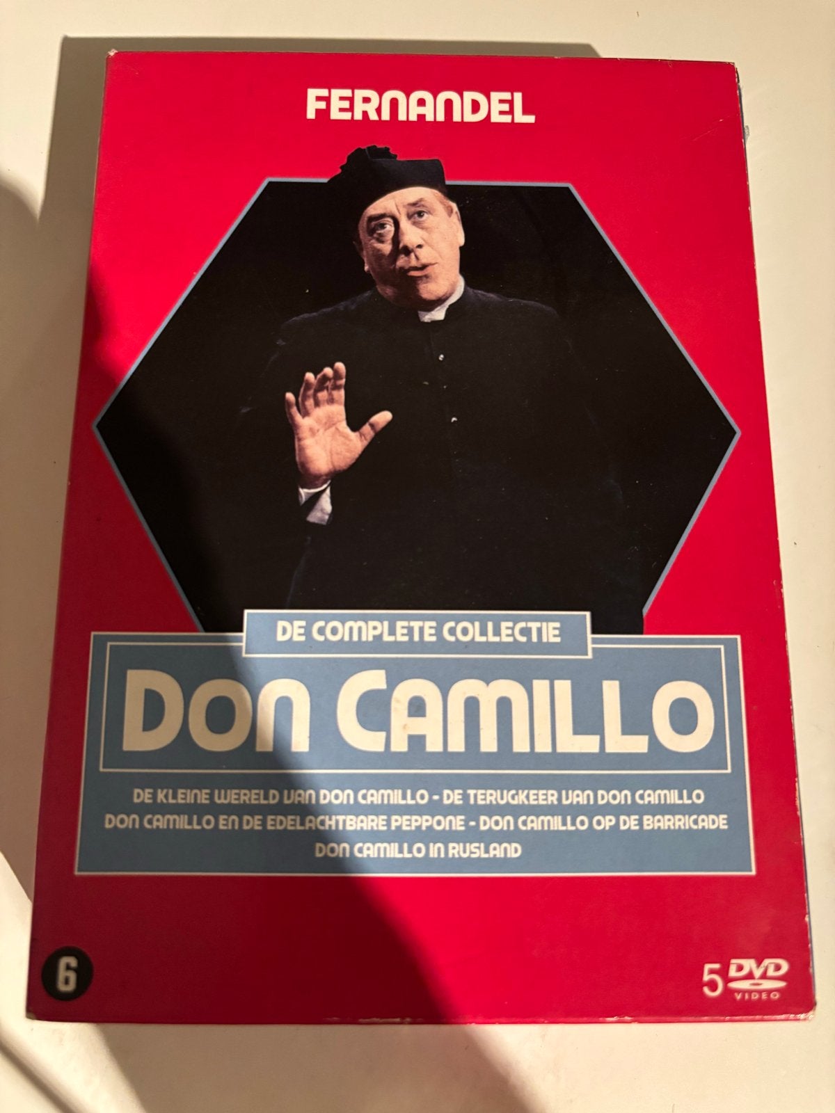 Don Camillo - De Complete Collectie (5 DVD Boxset), Alle leeftijden, Nederlands, Ophalen of Verzenden, Zo goed als nieuw