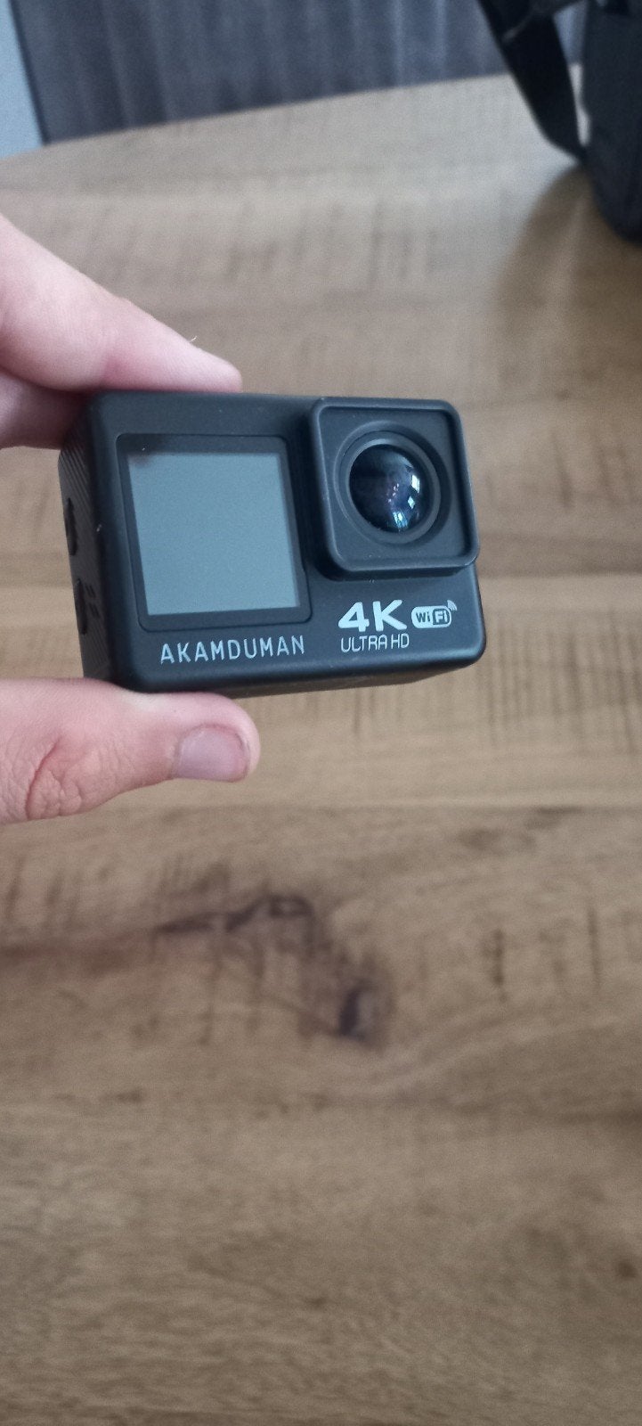 AKAMDUMAN 4K Ultra HD Action Camera met accessoires, Ophalen of Verzenden, Zo goed als nieuw, Overige merken