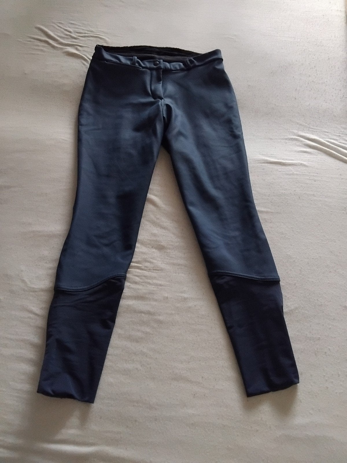 Fouganza rijbroek, waterdicht - Donkerblauw - Maat 38/40 (M), Dieren en Toebehoren, Blauw, Dressuur, Zo goed als nieuw, Dames