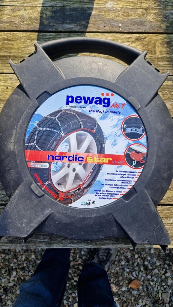 Sneeuwkettingen PEWAG Nordic star, Auto diversen, Sneeuwkettingen, Ophalen, Gebruikt