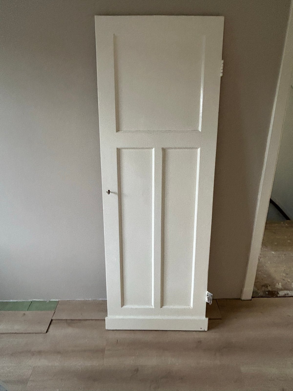 Witte binnendeur, paneeldeur, Gebruikt, Minder dan 80 cm, Binnendeur, Minder dan 200 cm